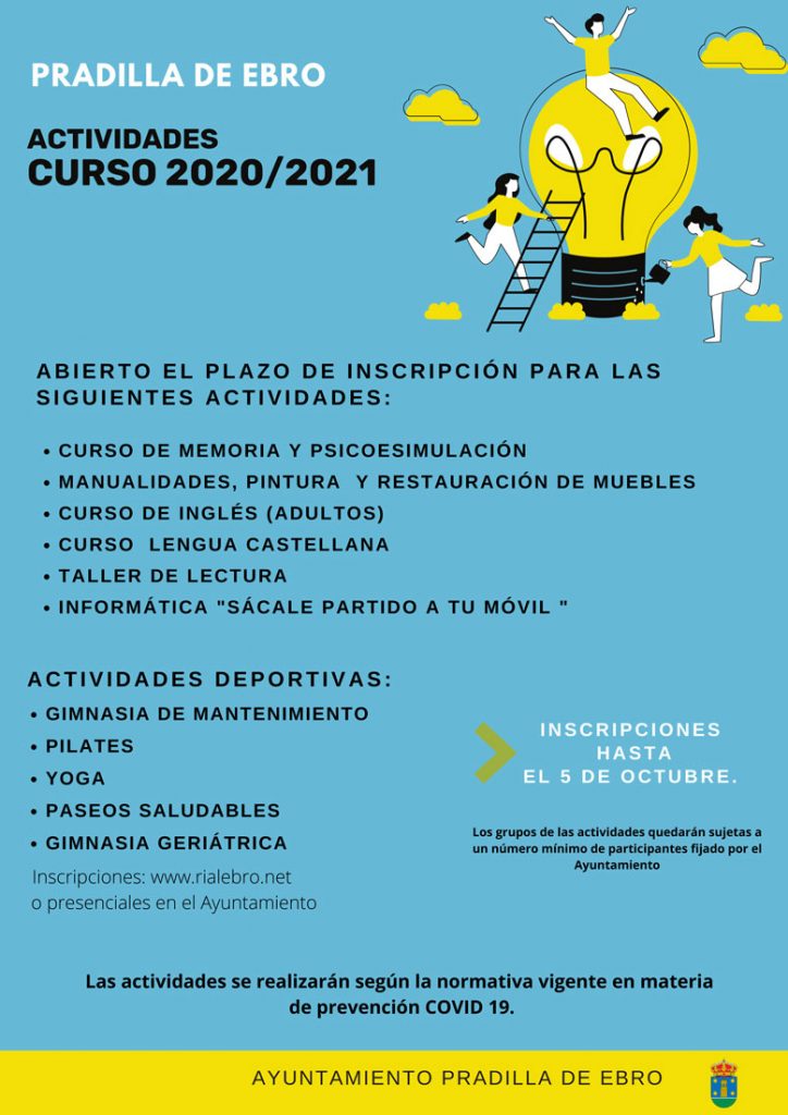 Actividades Curso 2020-2021