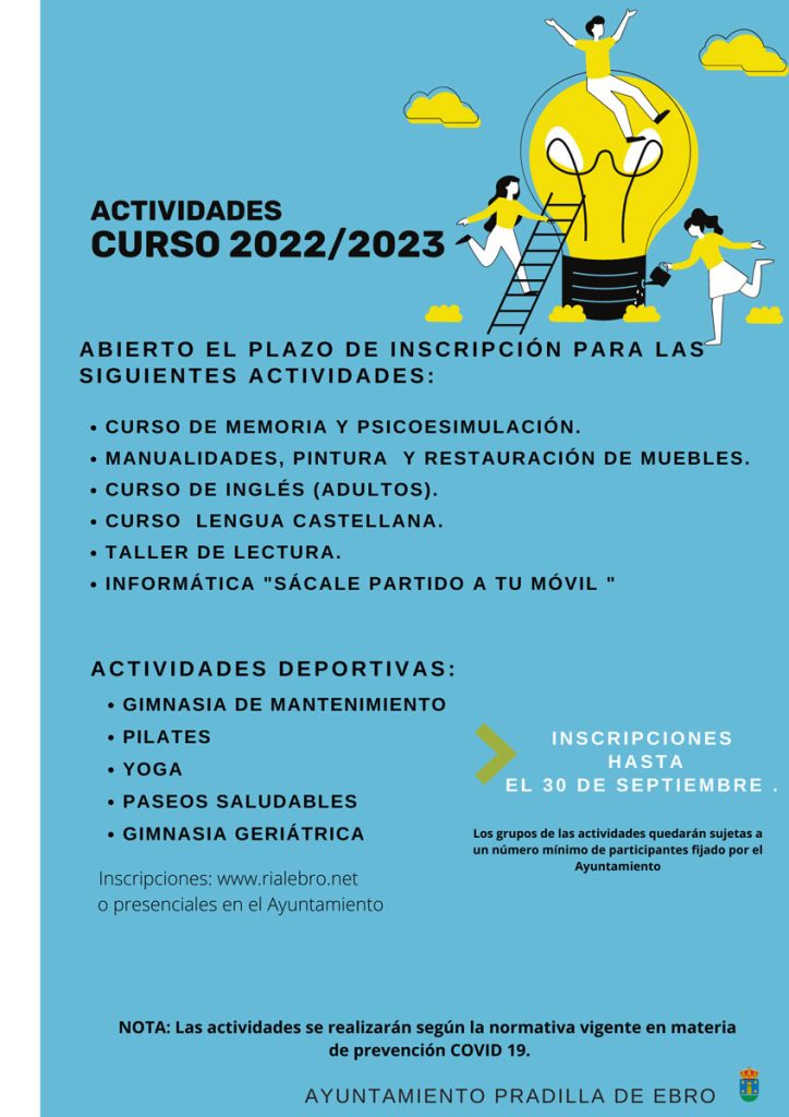 Actividades CURSO 2022-2023