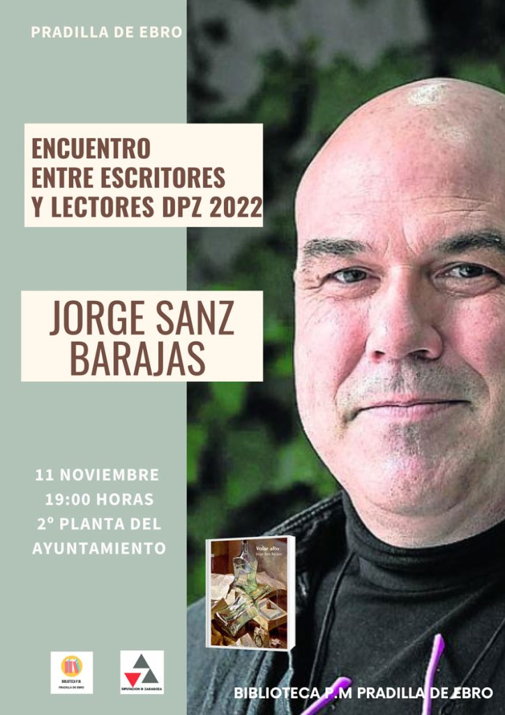 Jorge Sanz Barajas y su novela “Volar alto”