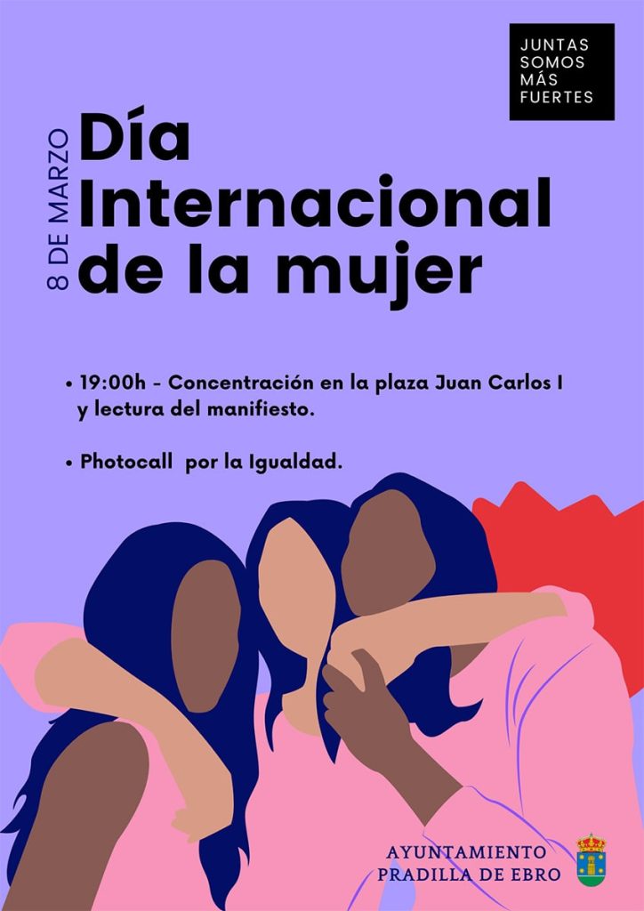 Poster Día Internacional de la mujer