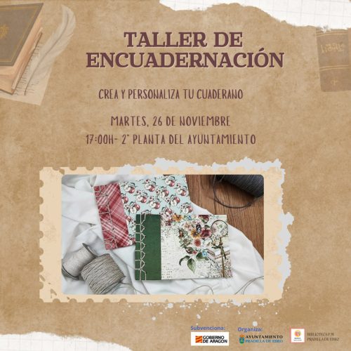 Taller de encuadernación