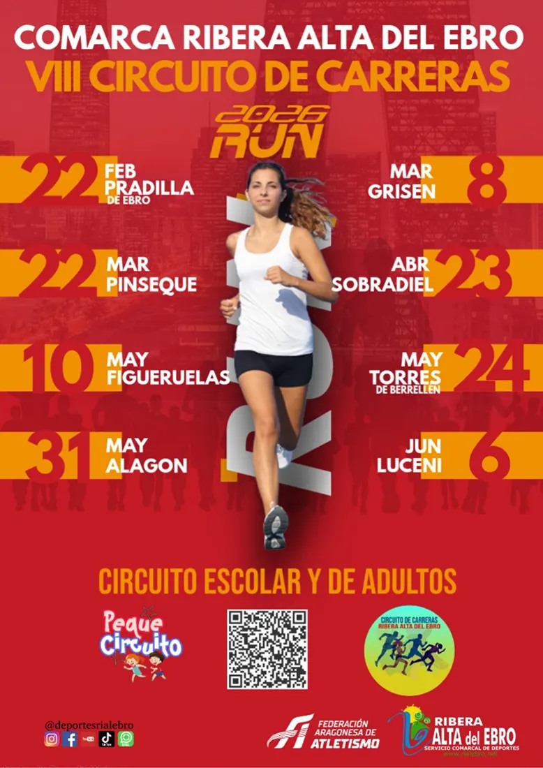 VIII CIRCUITO DE CARRERAS RIBERA ALTA DEL EBRO
