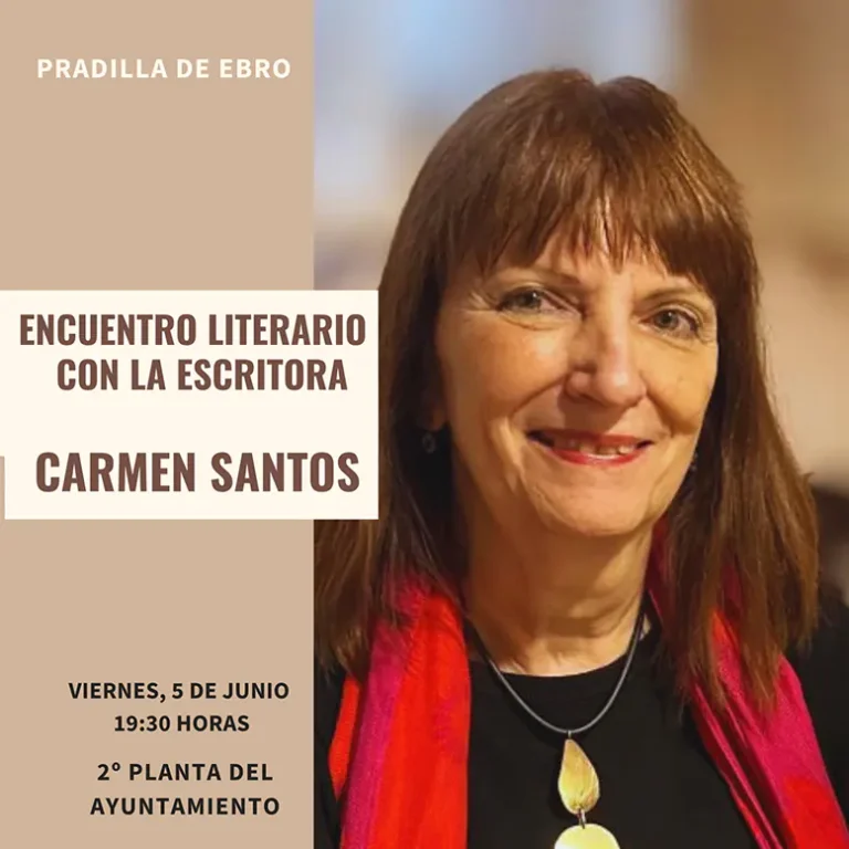 Encuentro literario con Carmen Santos