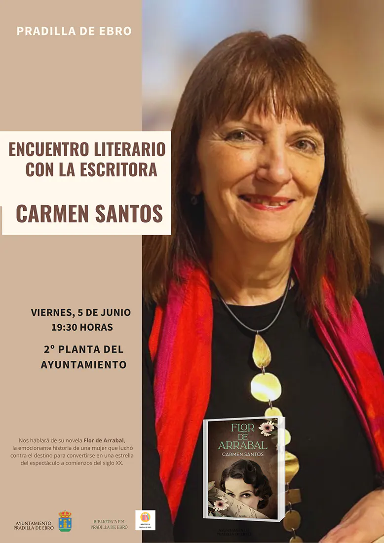 Encuentro literario con Carmen Santos