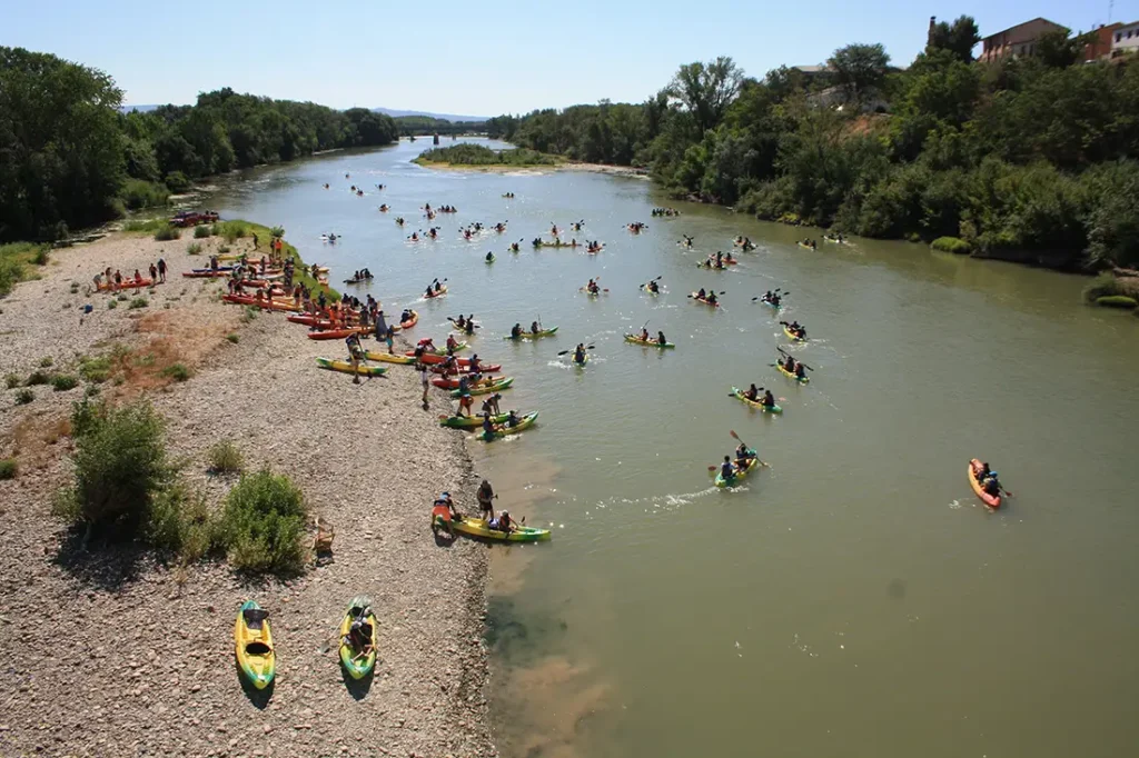 XIX Piraguada Popular del Ebro Aragonés