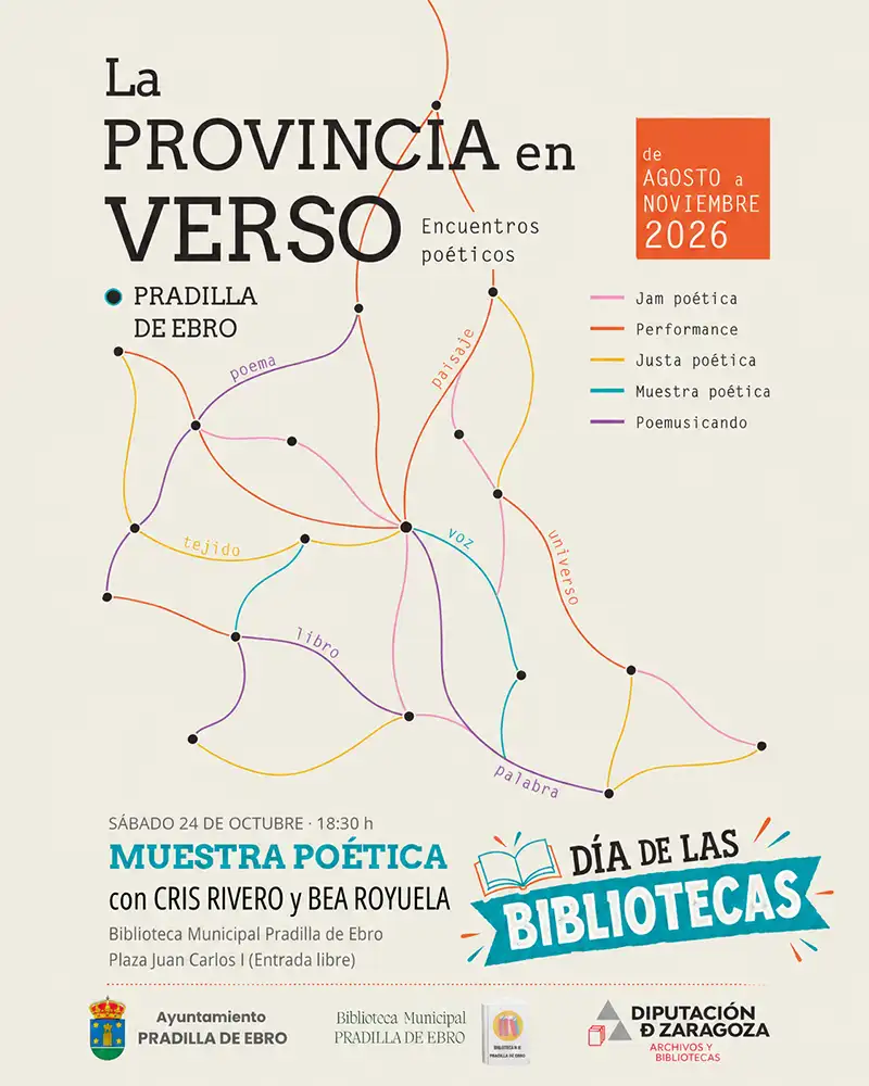 Día de las Bibliotecas en Verso